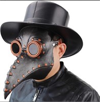 NECHARI Plague Doctor Crow Mask, Steampunk