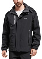 P3716  XXL Candy Men's Waterproof Hooded Rain