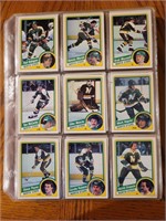 (9) 84-85 OPC Hockey Cards