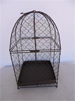 Wire Bird Cage 10"x10x19