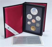 1990 Silver $1 Canada Proof Set Kelsey Explorer