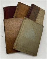 Antique Book Lot - Silver-Burdett Readers Fourth B