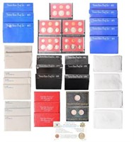 Collection Of Uncirculated US Coin Proof Sets
