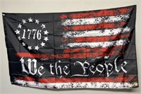 1776 We The People, 5' Wide x 3' Tall Flag!