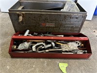 Craftsman Toolbox with tools and tray
