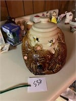LOVELY BEE AND BEAR COOKIE JAR