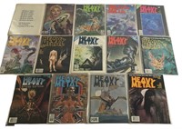 HM Heavy Metal Magazine Massive 14 Issue Lot