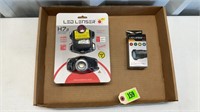 LED Lenser headlamp and filter set