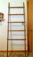 Large Wood Quilt Ladder
