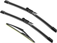 3 Factory Wiper Blades Replacement for