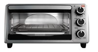 4-Slice Stainless Steel Toaster Oven