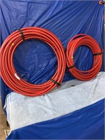 Two rolls of 1/2 in pex  hose