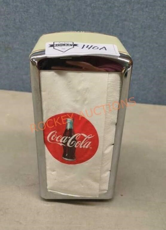 Vintage 1950's style Coca Cola Napkin Dispenser