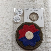 World War 2 Miltary Patch 9th Infantry Division