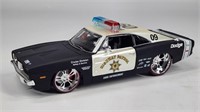 MAISTO 1/24 SCALE 1969 DODGE CHARGER POLICE CAR
