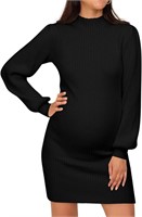 ($89) Lueluoye Maternity Sweater Dress