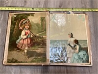 Victorian scrapbook chromolithograph die cuts.