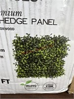 Artificial hedge panel- 8 panels in box