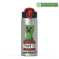 27 oz. Minecraft Steel Bottle  TNT/Creepers