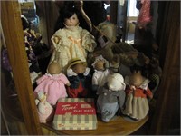 Beautiful Lot of Assorted Vintage Unique Dolls