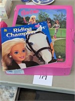 Barbie Doll Case with Contents and Book