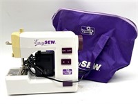 Easy Sew Small Sewing Machine with Bag 8” x 4” x