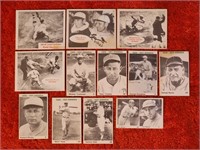 Lot of 12 - 1974 TCMA Baseball Cards