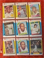 Lot of 9 Topps Baseball Cards...Great Cards