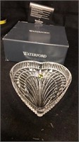 Waterford Crystal Heart Tray