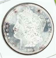 Coin 1880-S Morgan Silver Dollar - Very Nice!