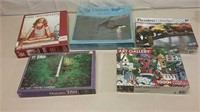 Lot Of Puzzles Incl. Unopened The Ultimate Angler