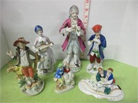 LOT OF 6 OCCUPIED JAPAN FIGURES