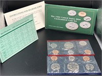 1993 United States Mint uncirculated mint set