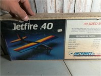 Jetfire .40 Wooden Air Glider Airplane Model Kit