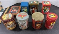 2 Boxes of Assorted Tins