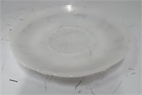 Vintage Milk Glass Plate