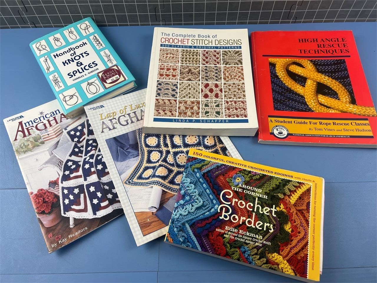 CROCHET / AFGHAN DESIGNS & KNOT BOOKS