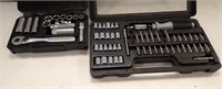 CRAFTSMAN SOCKET SET W/RATCHET & EXTENSIONS