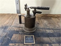 Antique Brass Blower Torch 1