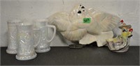 Mother of Pearl/Lustreware lot