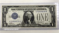 1928 $1 Silver Certificate Funny Back Bill