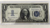 1934 $1 Silver Certificate Funny Back Bill