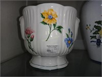 Tiffany & Co Porcelain Bowl W Floral Accents