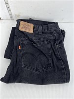 Pair of black Levi jeans- 36X30