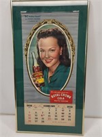 1950 RC Cola Wanda Hendrix Lithograph Calendar
