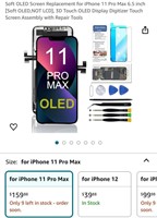Soft OLED Screen Replacement for iPhone 11 Pro Max