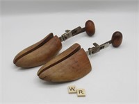 PAIR OF ANTIQUE ADJUSTABLE SHOE STRETCHERS