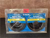 Nib- 2pack Sink Strainer/Garbage Disposal Assembly