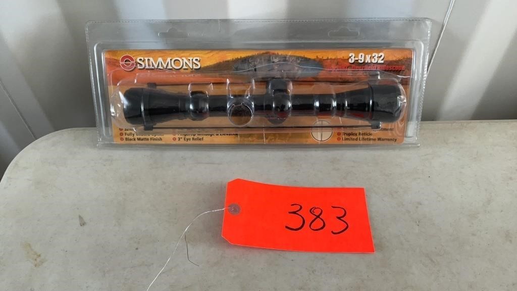 SIMMONS 3-9X32 RIFLE SCOPE