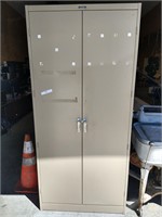 36 x 24 x 78 Tennsco Metal Cabinet With Shelves